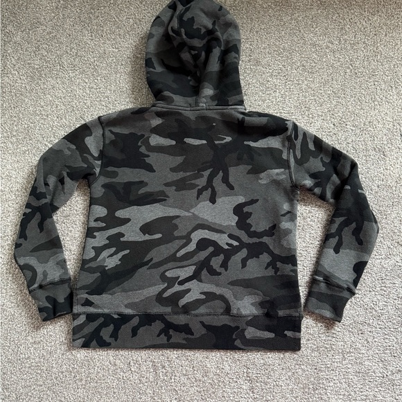 Ralph Lauren Camouflage Hoodie - Black and Gray - Picture 10 of 13